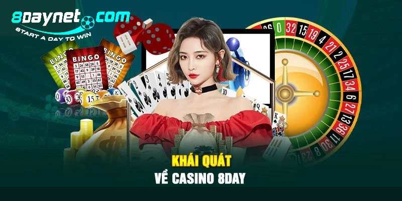 Casino 8Day tạo ấn tượng mạnh đối với người chơi