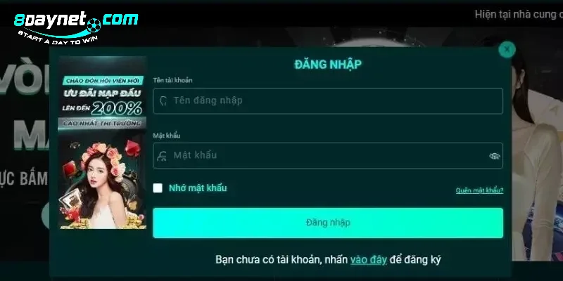 Nhập tên và mật khẩu đúng để đăng nhập thành công nhanh